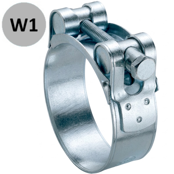 Collare con Bullone in Acciaio Zincato (W1) S10